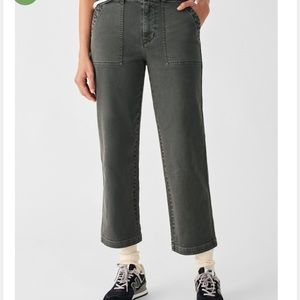 Faherty NWT women’s size 25 Womens Utility Pant Washed Black | Pants